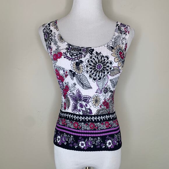 Vintage Crinkle Stretch Tank One Size - Picture 1 of 7